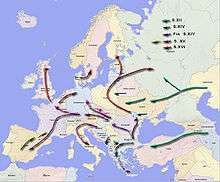 La lente migration des Roms à travers l'Europe.