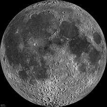 Face visible de la Lune.