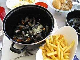 Image illustrative de l'article Moules-frites