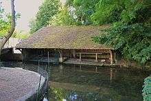 Le lavoir.