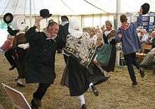 Groupe de danse folklorique normande