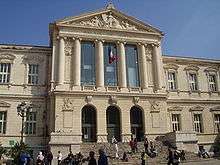 Le palais de justice de Nice.