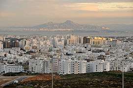 Banlieue nord de Tunis.