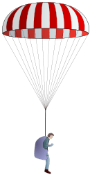 Parachute de secours