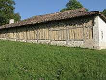 Ferme du Parcot - Murs en torchis (Dordogne)