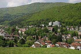 Vue de Moutier.