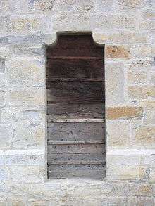 Porte cagots église Sauveterre de Béarn.