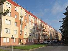 Immeuble de logements du quartier de Verdun