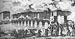 La révolte des ouvriers de la soie, les canuts en 1834.