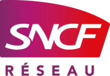 Logo de SNCF Réseau.