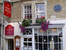 Sally Lunn's, lieu d'origine du Sally Lunn Bun.