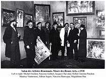 Salon des Artistes Rouennais, musée des Beaux-Arts de Rouen, c.1930.