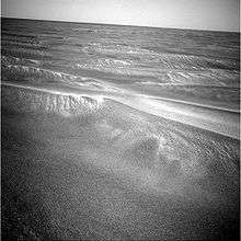 Dunes martiennes.