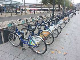 Vélostar, le vélopartage rennais