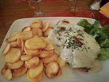 Steak au roquefort