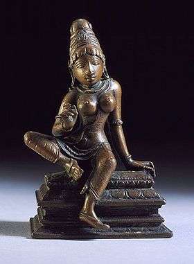 读音得维),梵语即为「女神」之意,象征了神圣的女性面,印度教的性力派