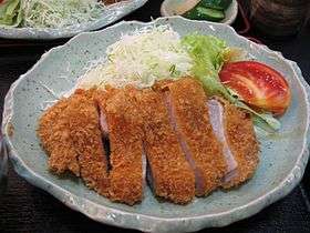 ton-katsu (côtelette de porc)