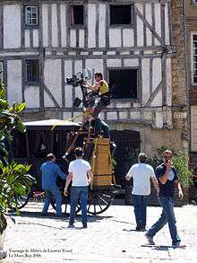 Tournage du film Molière