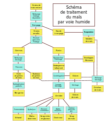 Schéma des traitements du maïs