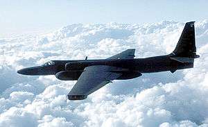 Mission de reconnaissance à très haute altitude assurée par un avion spécifique (ici, le Lockheed U-2)