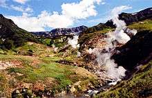 Vallée des geysers au Kamtchatka