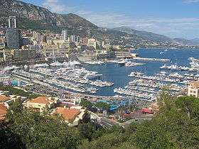 Vue sur Monaco