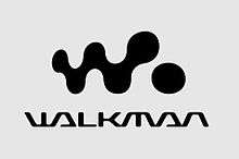 Logo officiel des produits Walkmans de l’entreprise Sony depuis l’année 2000. Le slogan quelques fois apposé en dessous du logo est « Every moment has its music ».