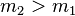 m_2 > m_1