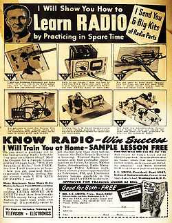 美国早期的收音机广告