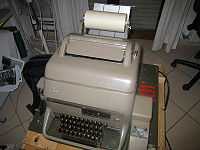 西门子「Fernscheiber 100」电传打字机