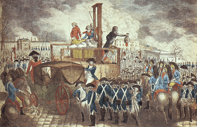 路易十六被处死图片