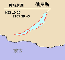 贝加尔湖的位置地图图片