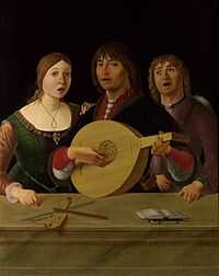 Ercole de' Roberti: Concert, c. 1490年