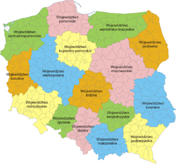 波兰地图轮廓图片